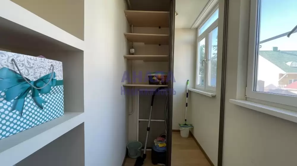 Лоджия из кухни